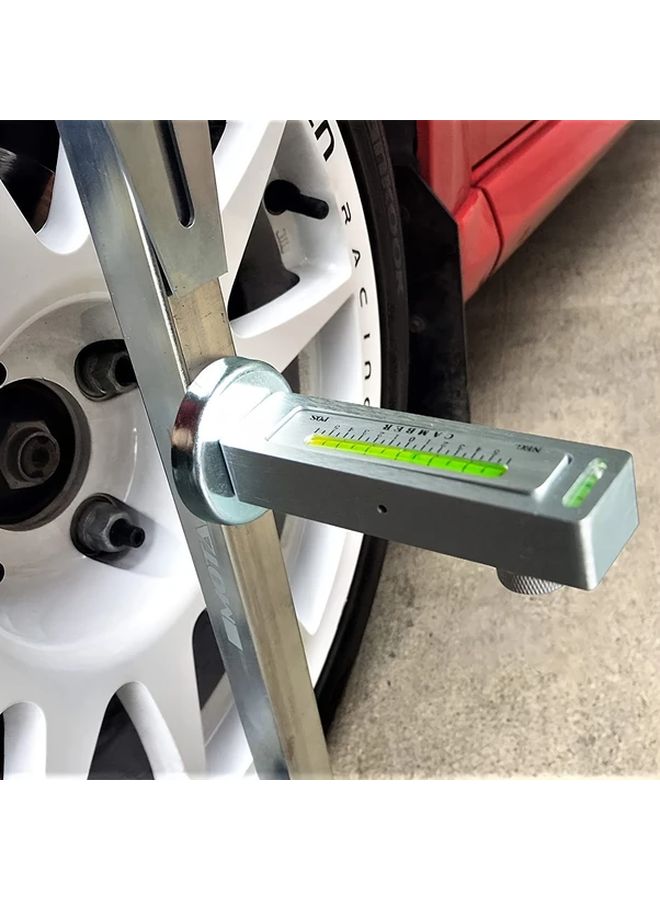 Universal Adjustable Magnetic Wheel Alignment Tool Plastic Camber Caster Gauge - Image 5